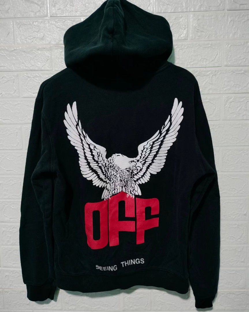 Offwhite Eagle Men s Fashion Tops Sets Hoodies on Carousell