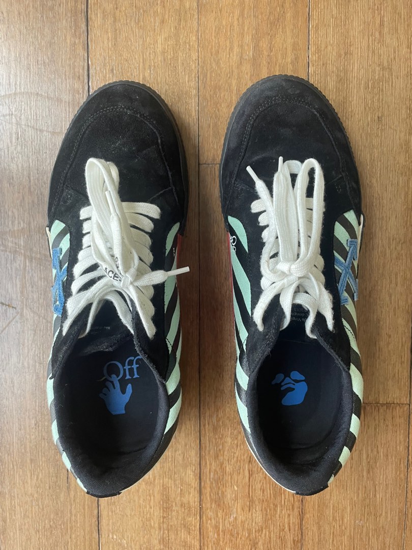 Vulcanized off white best sale vans