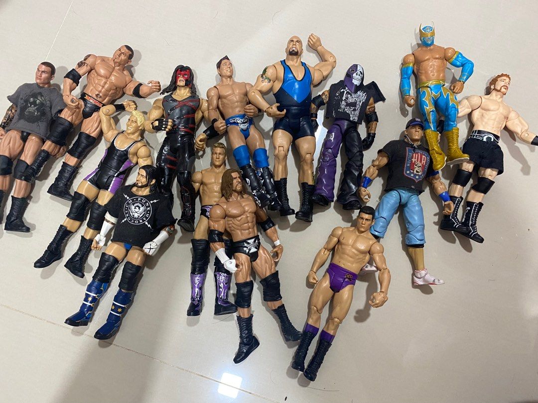 Old wwe discount figures