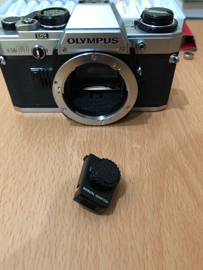 Olympus OM10 body only faulty light meter + Manual shutter speed