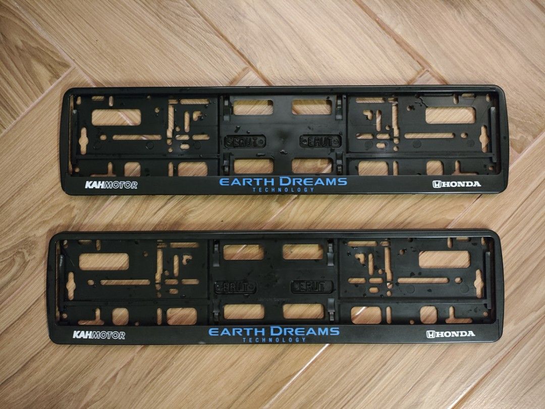 Original Honda Car Plate Holder (Long Type), Car Accessories, Car