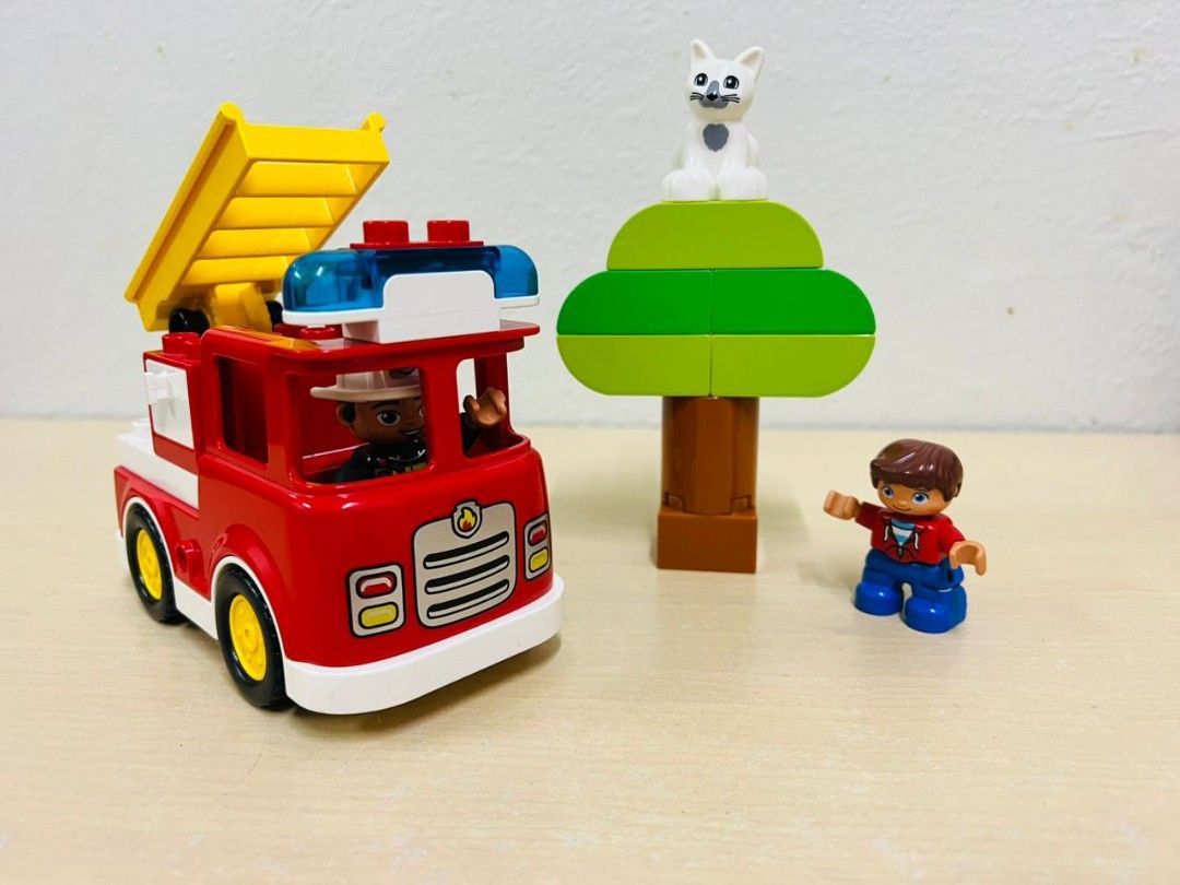 Original Lego Duplo 10901 Fire Truck Set Hobbies Toys Toys