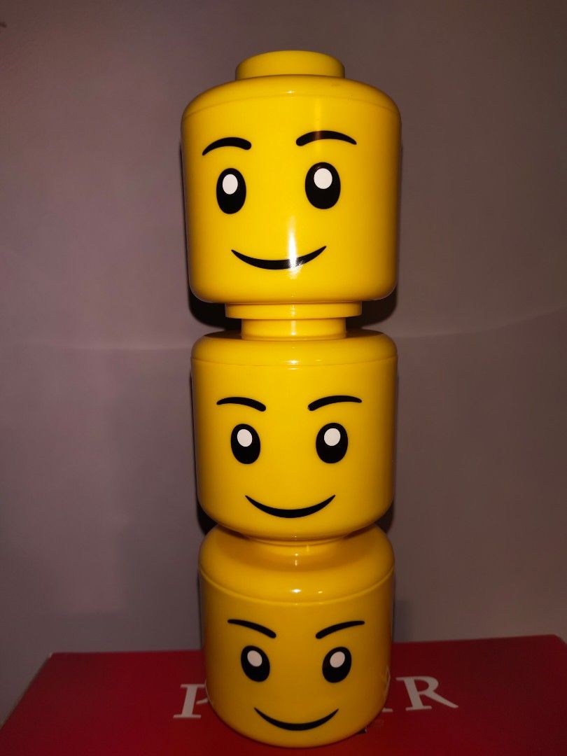 Oxford Small Building Blocks Storage Box Heads bundle Hobbies