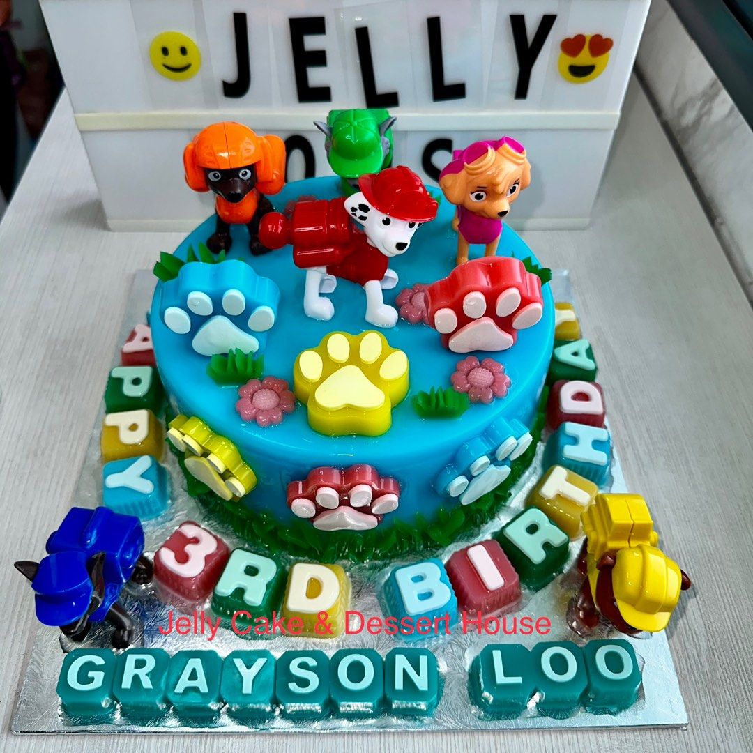 paw patrol birthday cake buttercream custom cake — Artisan Bake Shop