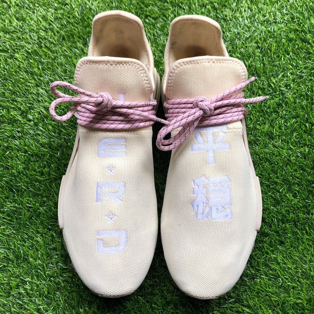 Pharrell x N.E.R.D. x NMD Human Race Trail Cream Men s Fashion
