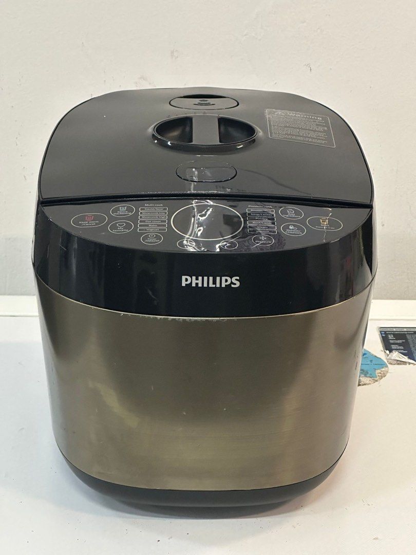 PHILIPS DELUXE COLLECTION ALL IN ONE COOKER 6L HD2145 62 Condition 7 10 80 Kim 88118368 TV Home Appliances Kitchen Appliances Cookers on Carousell