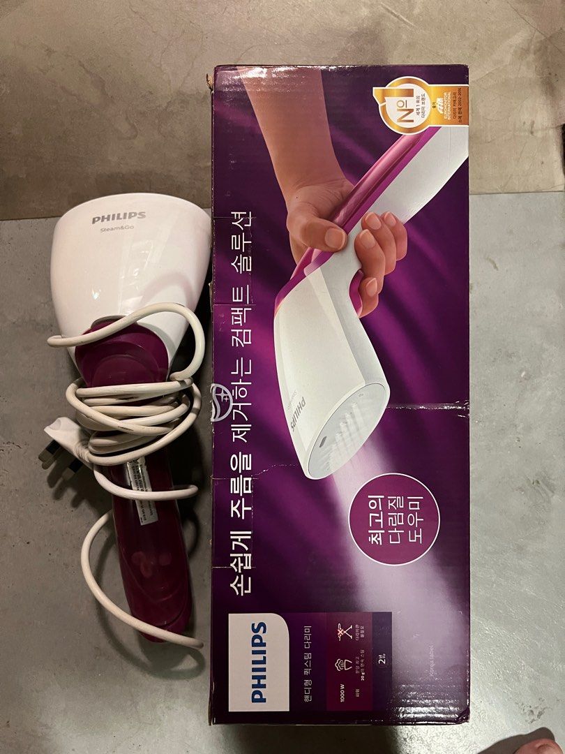 Philips Steam&Go Handheld Garment Steamer (Gc360/30) Demo