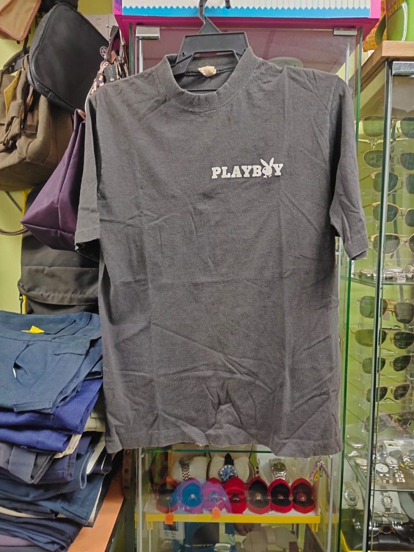 PLAYBOY Vintage Tshirt USA Men s Fashion Tops Sets Tshirts