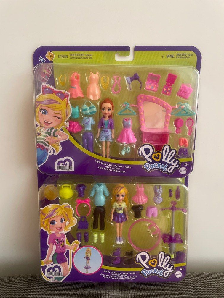 Polly pocket fiercely fab studio clearance