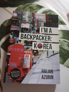 Preloved Buku I'm A Backpacker: Korea by Halian Azurin