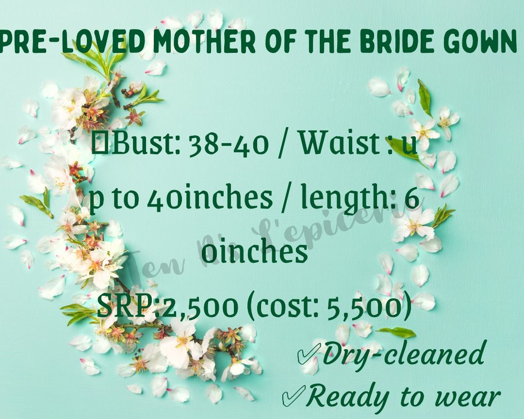Pre loved Mother of the Bride WEDDING GOWN plus size Women s
