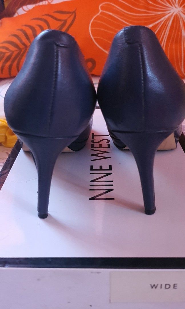 Nine west navy blue shoes clearance