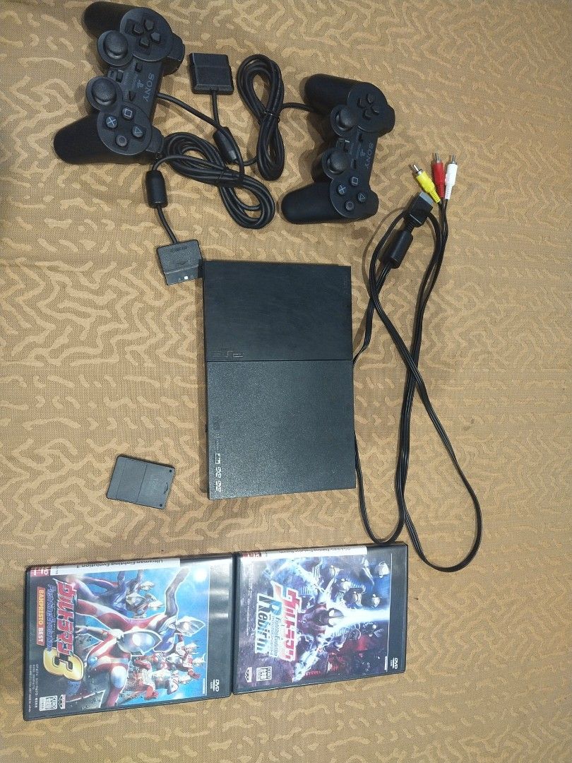 Ps2 full set with 2 games Video Gaming Video Game Consoles