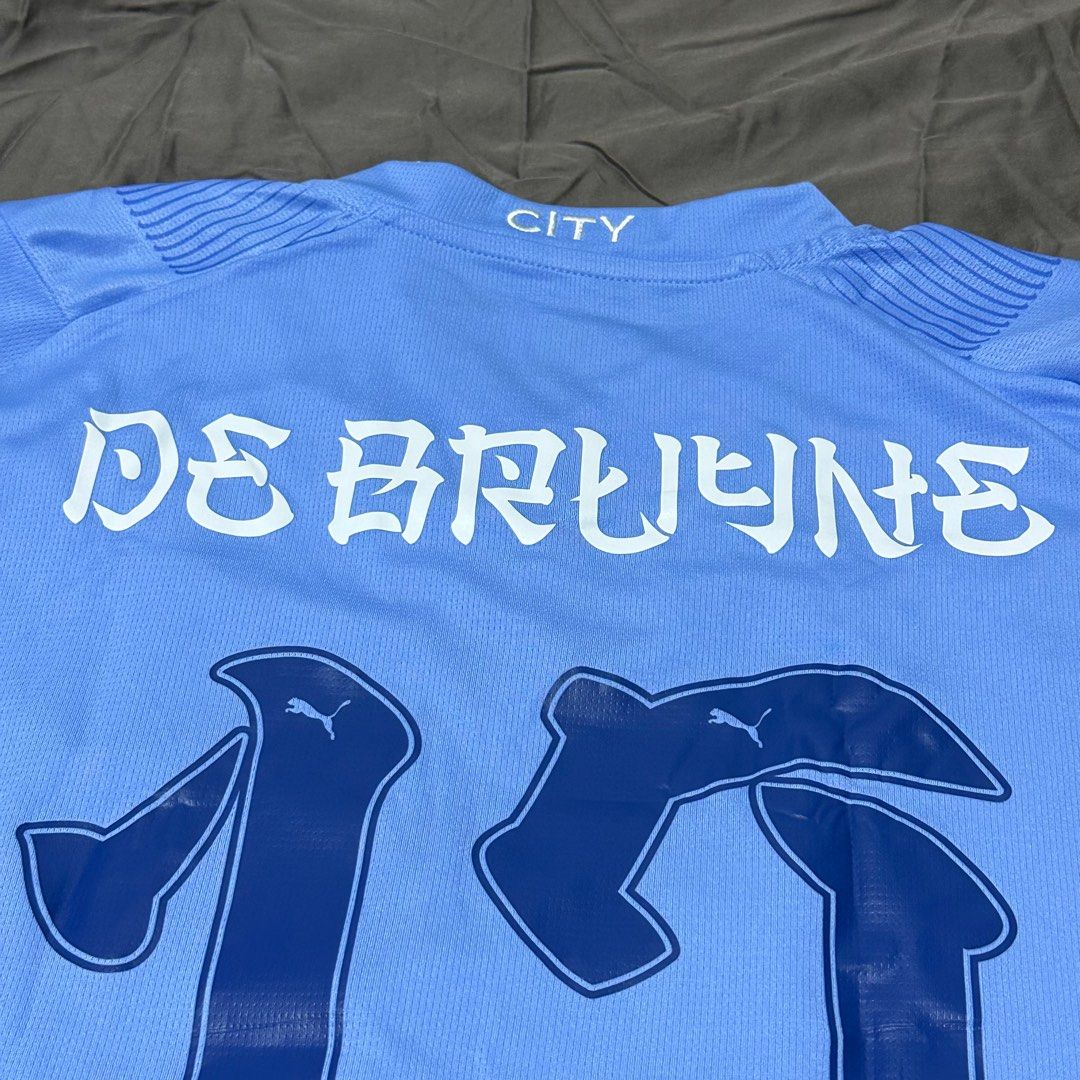 Puma 特別版Manchester City 2023/24 Kevin De Bruyne Black eye patch