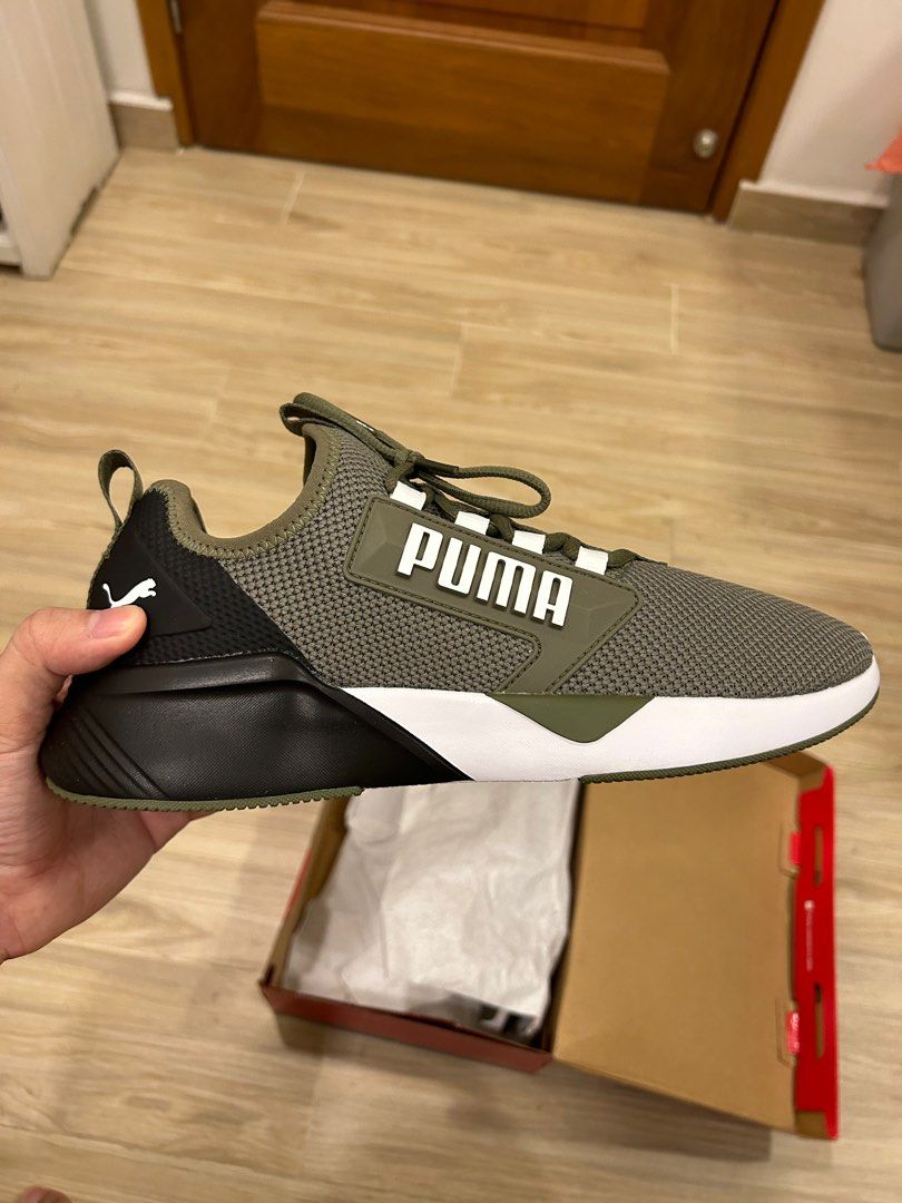 Mens khaki puma cheap trainers