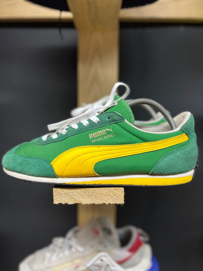 Puma whirlwind hot sale green yellow