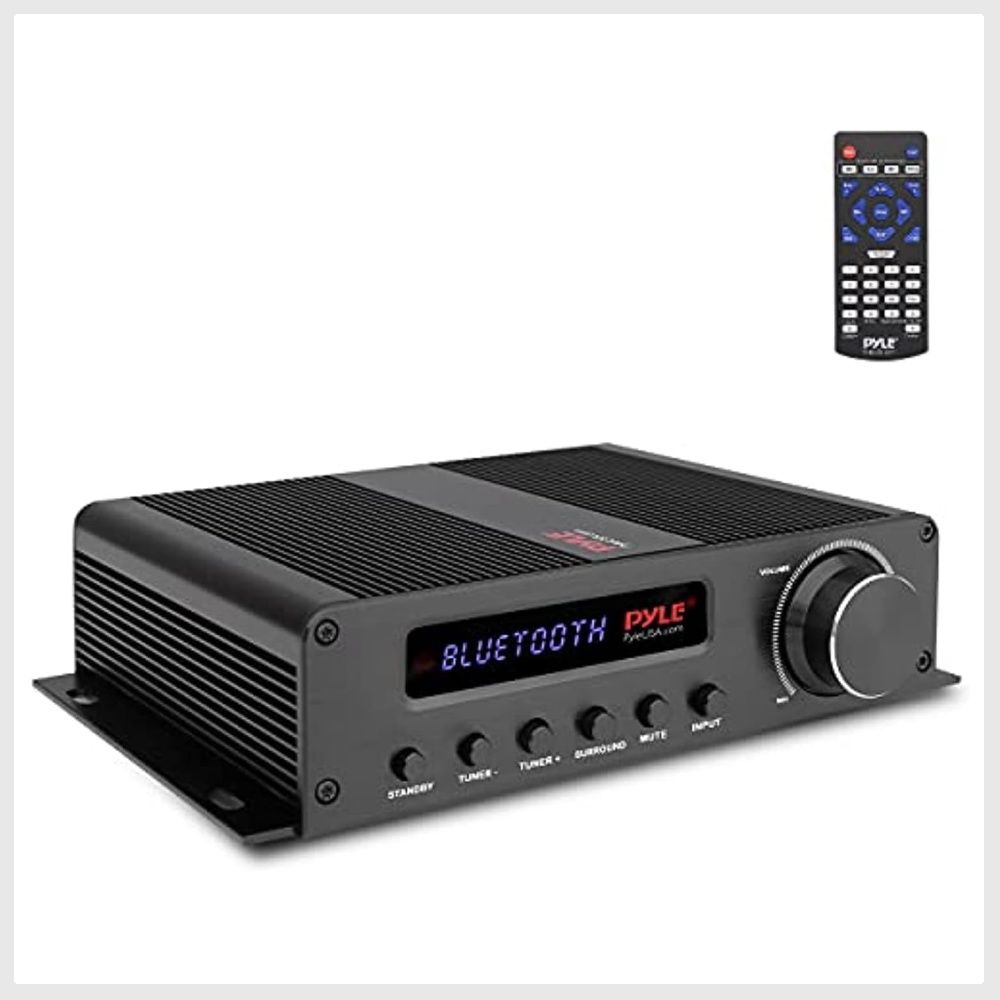 Speaker amplifier home theater top