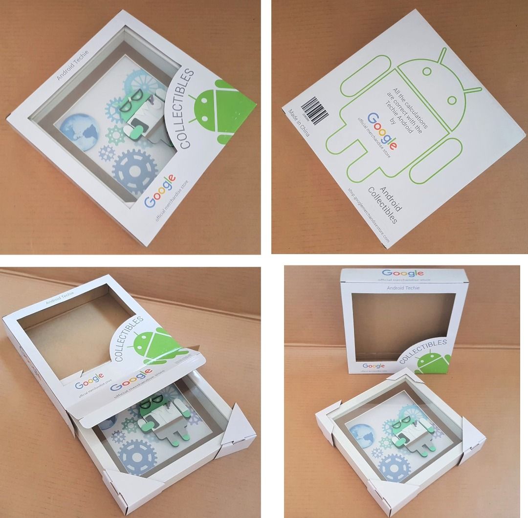 Rare Google Android Collectibles, Active Lifestyle, Techie Android Artwork, Curio, Props