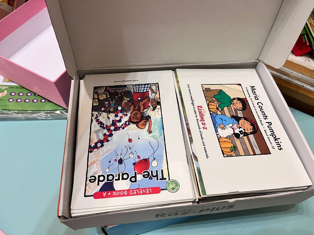 RAZ ReadingA-Z Leveled Book A 90本Plus版祖國版BB書繪本分級閱讀益智