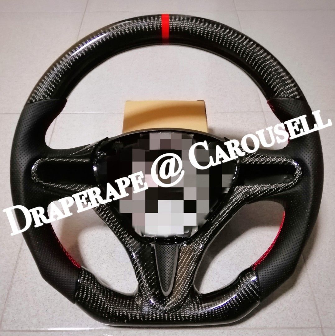Carbon Fiber Steering Wheel LED Carbon Fiber Steering Wheel