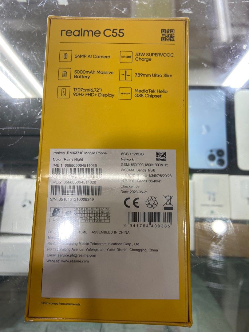 realme c55 super sale (Category: Realme) located in Pasig City. Submitted by bermijoroc13341 (Listing ID 1248514678, Image 2). Description: .