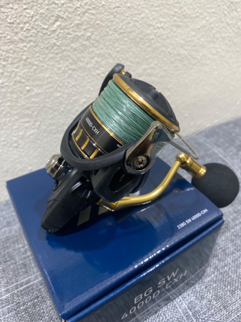 Daiwa BG SW 4000D-CXH, Sports Equipment, Fishing on Carousell