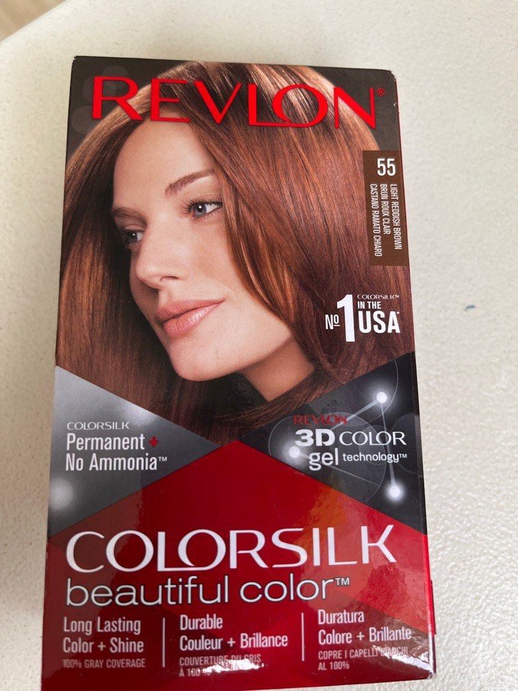 Revlon Colorsilk 55 ( no expiry date), 美容＆化妝品, 健康及美容 頭髮護理 Carousell