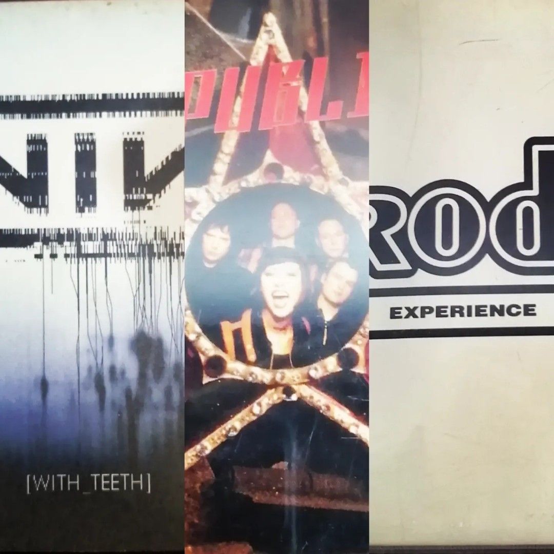 Rock CD SET 28 (Category: CDs & DVDs) located in Paranaque City. Submitted by storagemnl (Listing ID 1248473465, Image 1). Description: Rock CD SET 28 Php 1250+SF Some cases may have damages, and CDs have minor scratches. Does not affect playback. Nine Inch Nails - With Teeth God Lives Underwater – From Your Mouth (Single) Prodigy, The - Music for the Jilted Generation #StorageMNL #NineInchNails#NIN#WithTeeth #Republica#Prodigy#TheProdigy#Experie