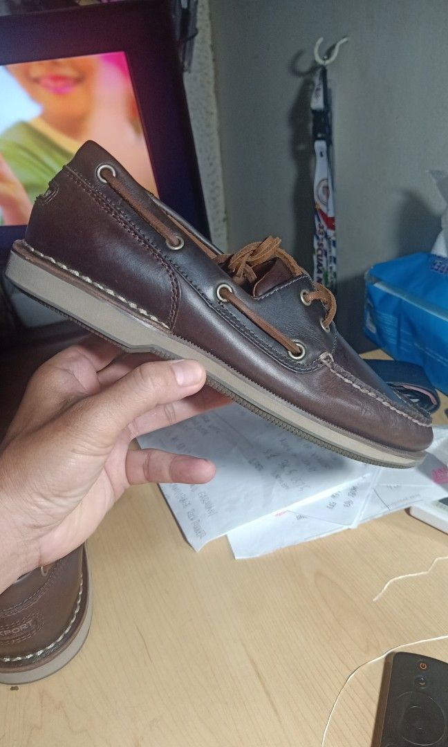 Rockport men's deals perth deck shoes