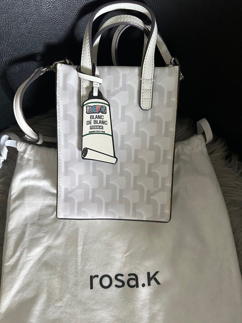 KOREA ROSA.K CABAS Monogram Tote Bag XS💗New In💗-Directly from Korea