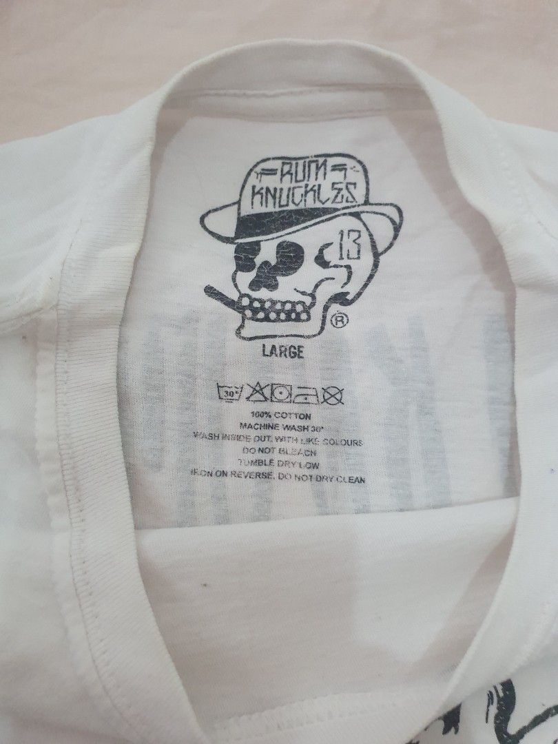 Rum Knuckles T-Shirt RK Bones Print