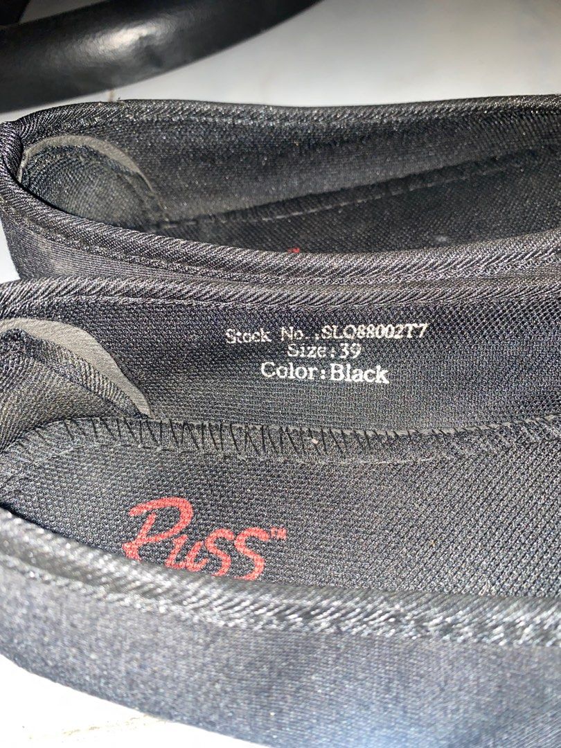 Russ black doll shoe (Category: Flats & Sandals) located in Cavite. Submitted by the.selective_ (Listing ID 1248513001, Image 3). Description: Used few times lang for formal wear. No longer using this. Very comfy, fits size US8 women. .