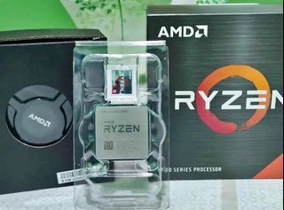 ryzen 5 5600 with box and fan
