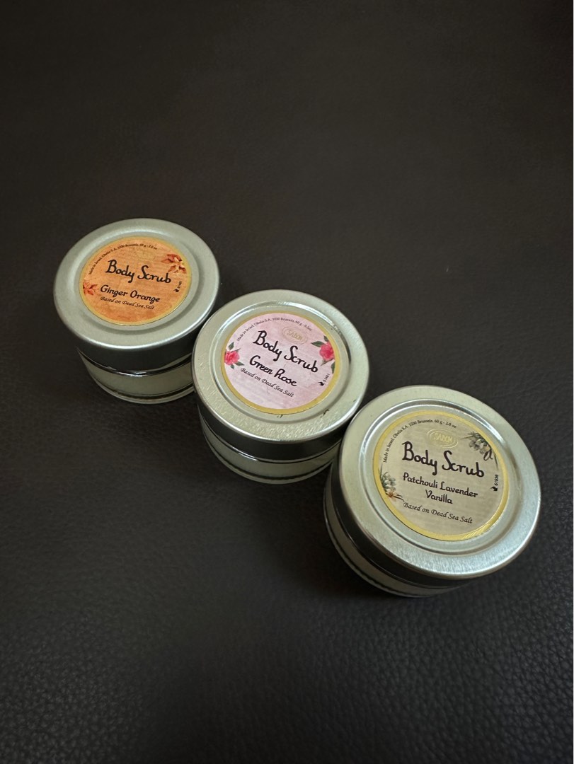 Sabon mini body scrub 60 ml (各款), 美容＆化妝品, 沐浴＆身體護理, 沐浴及身體護理 身體護理