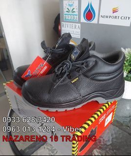Safety shoes With Steel Toe For Construction / Factory Heavy Duty  / Oil Resistance