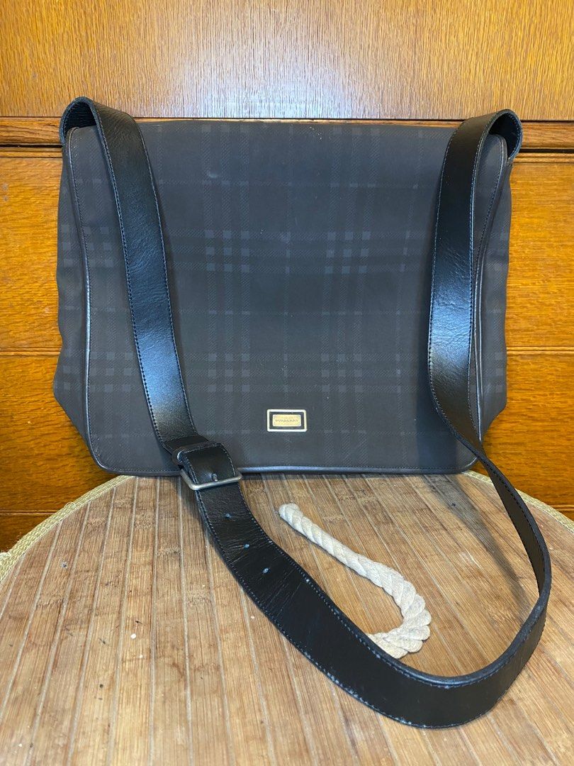 Burberry messenger bag sale deals