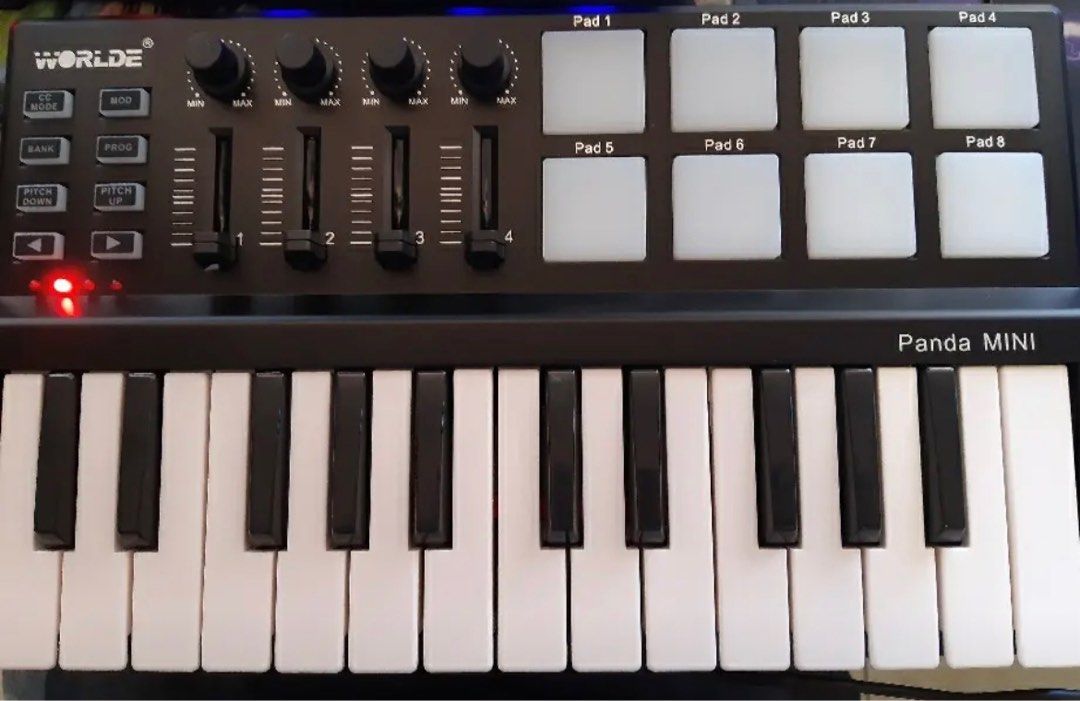 [SALE] MIDI Controller DAW worlde panda mini, Hobbies & Toys, Music ...