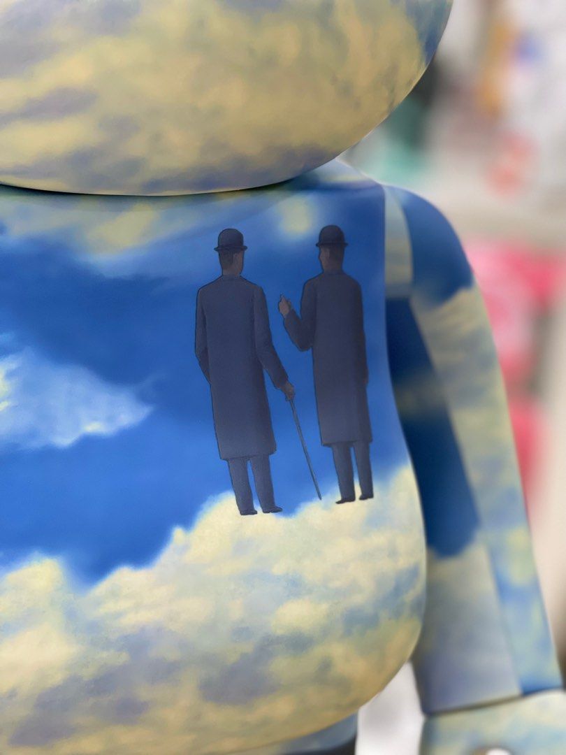 Sales! In Stock] BE@RBRICK x Rene Magritte Infinite Recognition 