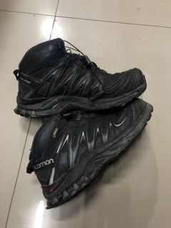 Salomon XA Pro Mid GTX 3D Womens Hiking Trail Running Shoes(23 cm)