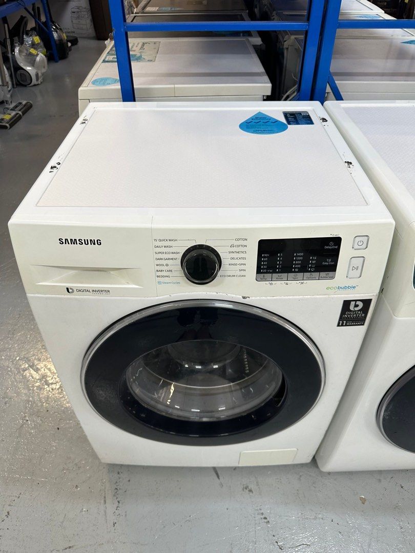 Samsung 8Kg Front Load Washer Machine ( WW80J54E0BW ), TV & Home
