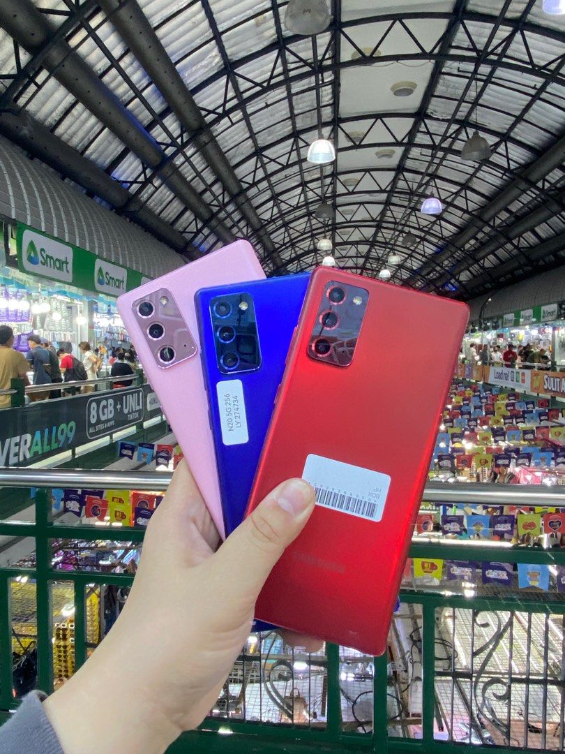 SAMSUNG NOTE 20 8/256 SINGLESIM OPENLINE SNAPDRAGON NO ISSUE (Category: Samsung) located in Pasig City. Submitted by fairgadgetshop (Listing ID 1248613288, Image 3). Description: OPEN FOR SALE, SWAPPING OR TRADE-IN WE ARE BUYING PRELOVED OR BRANDNEW (EVEN BY BULK) ALL KINDS OF GADGET LAPTOP, IPHONES, ANDROID SMARTPHONES, APPLE WATCH, IPAD ETC. MESSAGE US FOR MORE INFO.✨🧡 (RFS: BUY & SELL) Selling Preloved: SAMSUNG NOTE 20 8/256 SINGLE SIM OPENLI
