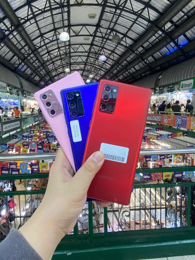 SAMSUNG NOTE 20 8/256 SINGLESIM OPENLINE SNAPDRAGON NO ISSUE (Category: Samsung) located in Pasig City. Submitted by fairgadgetshop (Listing ID 1248613288, Image 1). Description: OPEN FOR SALE, SWAPPING OR TRADE-IN WE ARE BUYING PRELOVED OR BRANDNEW (EVEN BY BULK) ALL KINDS OF GADGET LAPTOP, IPHONES, ANDROID SMARTPHONES, APPLE WATCH, IPAD ETC. MESSAGE US FOR MORE INFO.✨🧡 (RFS: BUY & SELL) Selling Preloved: SAMSUNG NOTE 20 8/256 SINGLE SIM OPENLI
