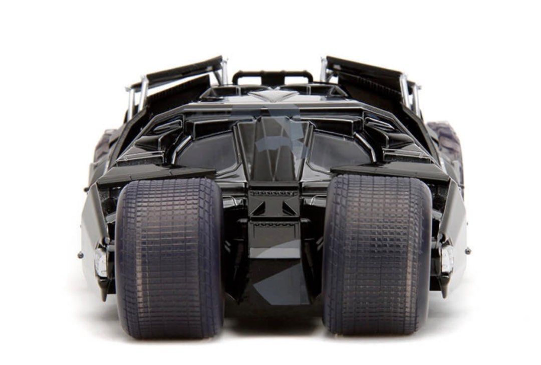 Batman: Dark Knight Trilogy - Batmobile with Batman (Black Camo) SDCC 2023 Exclusive 1:24 Scale