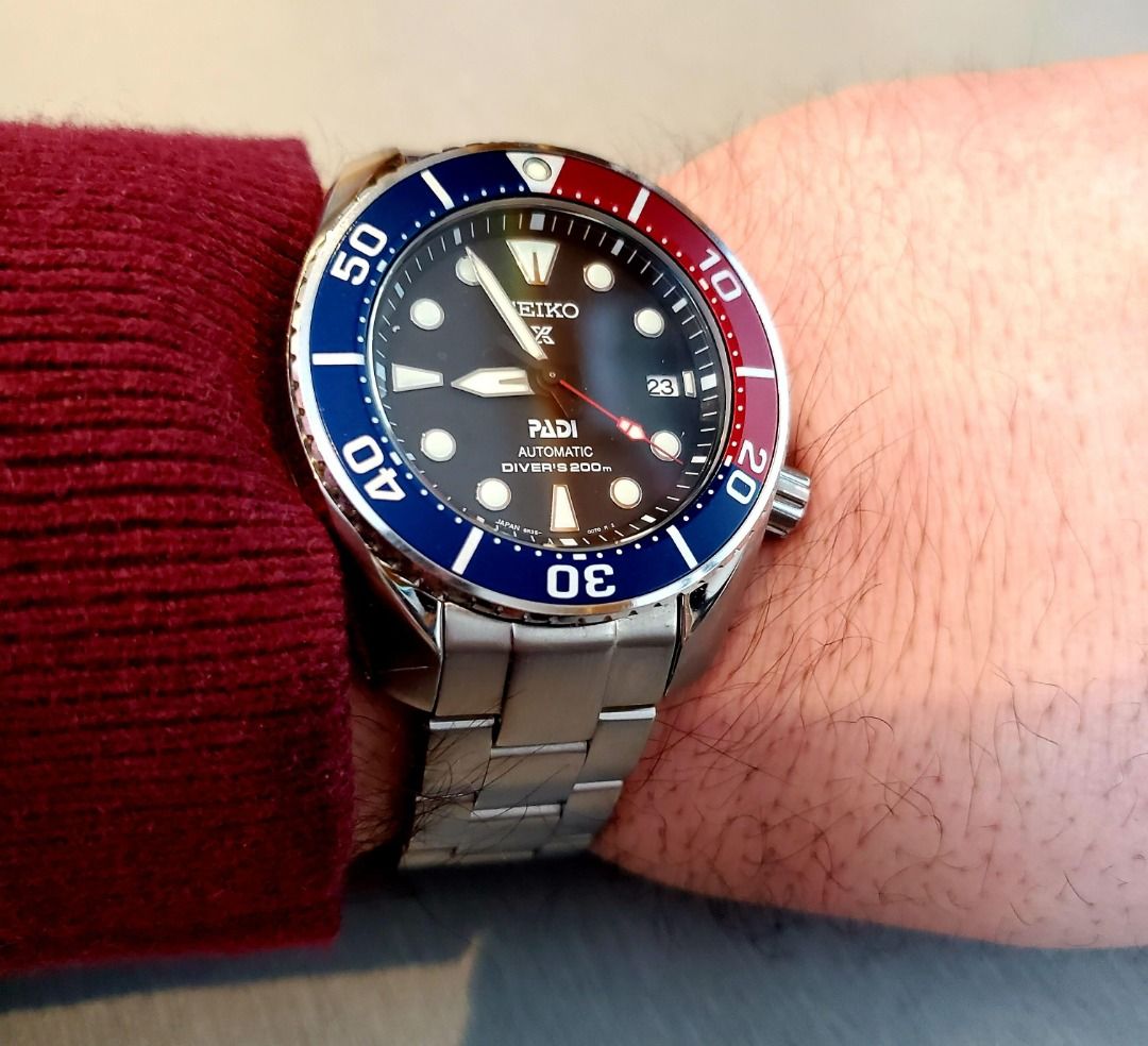 Seiko Prospex SPB181J1 Padi Sumo Black Diver "Made in Japan