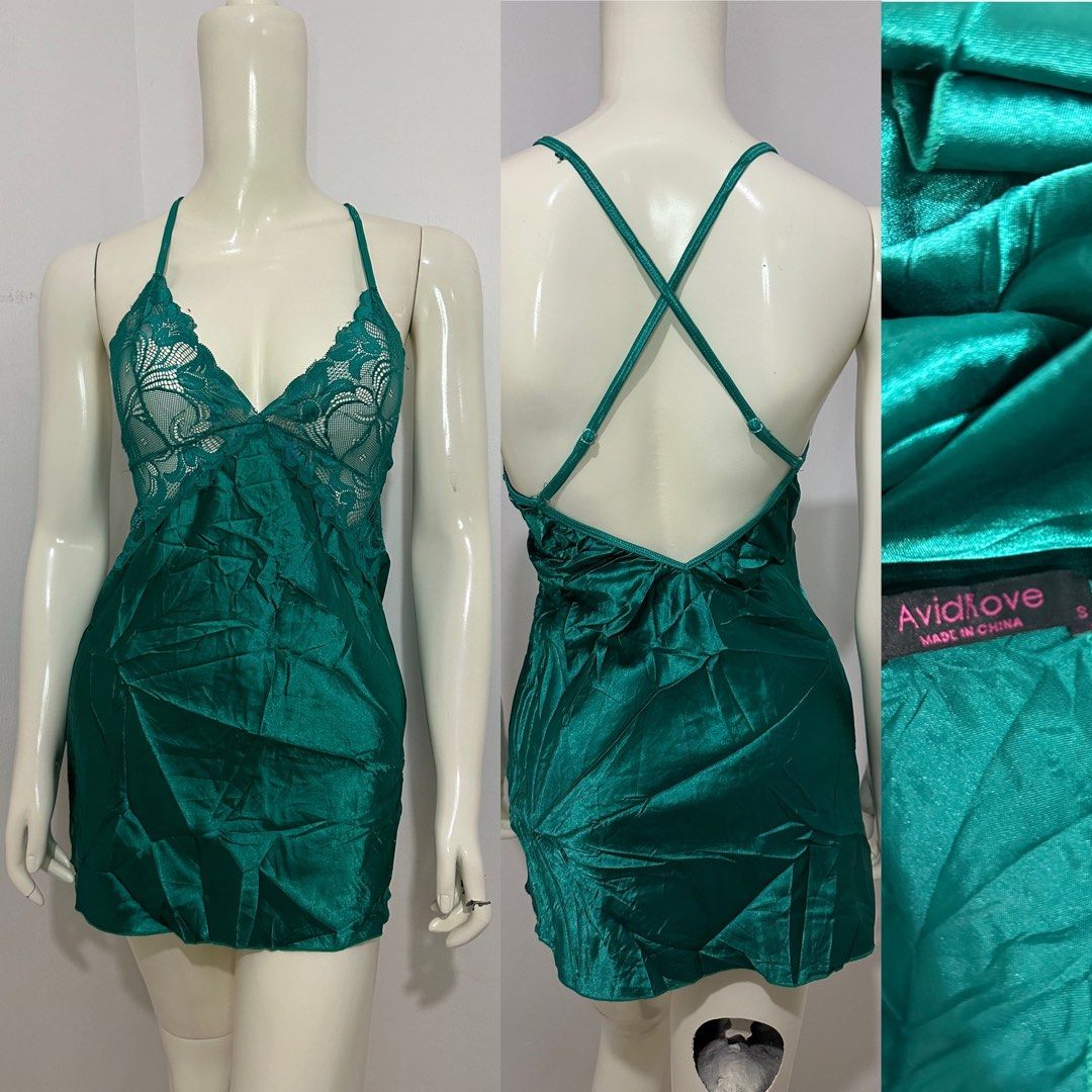 Silk/Nylon/Lace Lingerie/Intimates/Nigth Gown/Sleepwear Victoria's