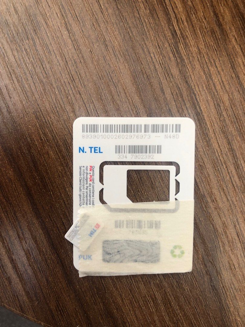 SIM card for use in Europe, Mobile Phones & Gadgets, Mobile & Gadget Accessories, Sim Cards on