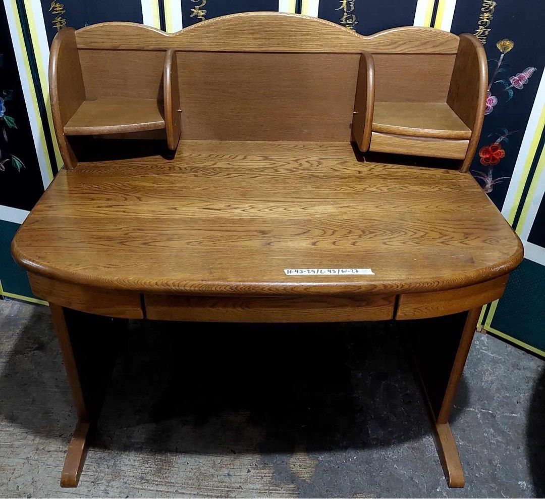 Solidwood study table Japan surplus (Category: Tables & Sets) located in Manila. Submitted by Hezcki (Listing ID 1248621352, Image 3). Description: .