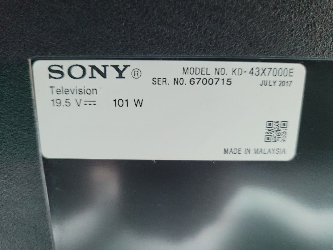 SONY TV, TV & Home Appliances, TV & Entertainment, TV on Carousell