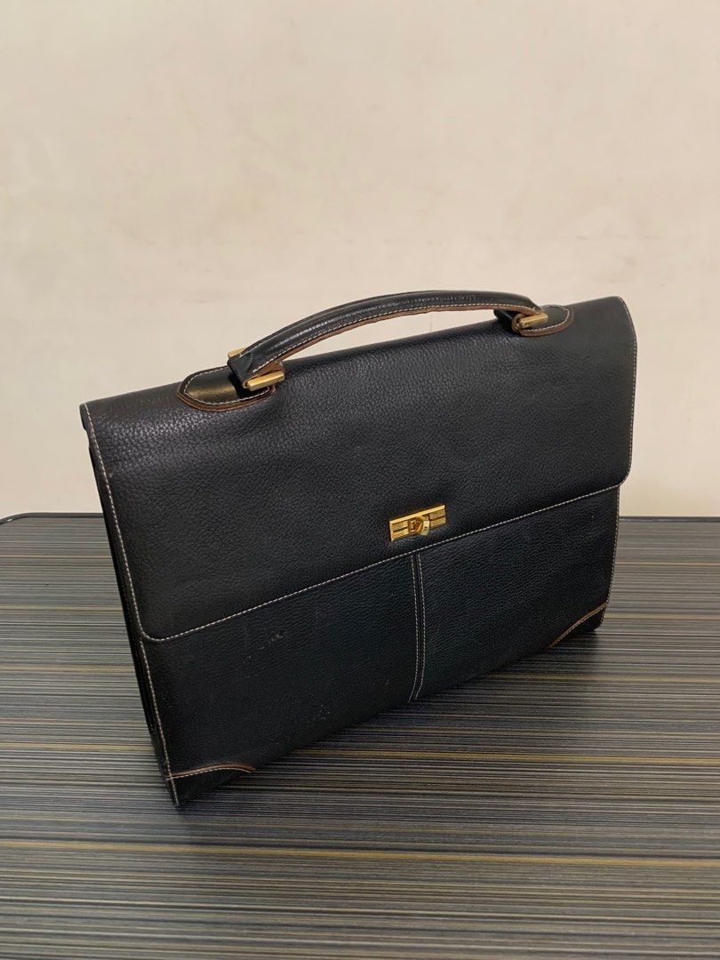 Strano Moda Italiano Leather Briefcases L15” H12” W3” on Carousell
