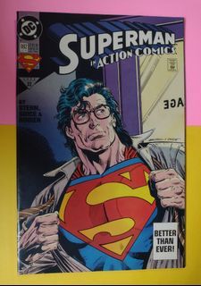 Superman in Action Comics , issue no. 692 ; Oct. 1993